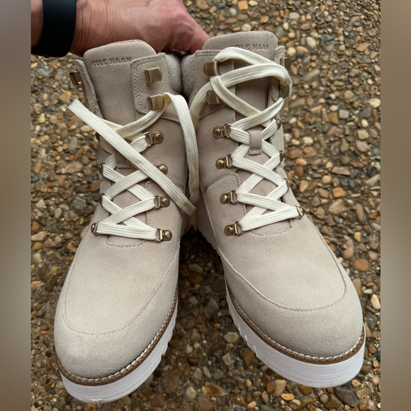 Cole Haan ZEROGRAND City Wedge Waterproof Hiker Boot Woman’s - Picture 4 of 7